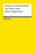 Cover-Bild zum Titel 'Aus dem Leben eines Taugenichts' von 'Joseph Von Eichendorff'