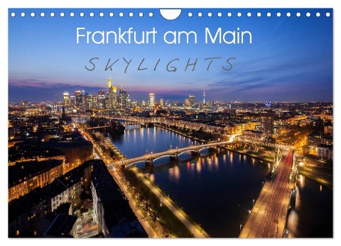 Frankfurt am Main Skylights (Wandkalender 2025 DIN A4 quer), CALVENDO Monatskalender - Markus Pavlowsky Photography