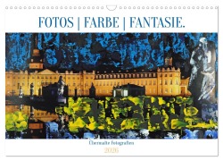 Cover-Bild zum Titel 'Fotos Farbe Fantasie. (Wandkalender 2026 DIN A3 quer), CALVENDO Monatskalender' von 'Klaus Eppele'