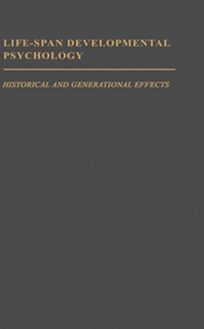Life-span Developmental Psychology - 