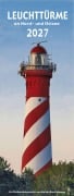 Cover-Bild zum Titel 'LEUCHTTÜRME an Nord- und Ostsee 2027. Postkartenkalender' von ''