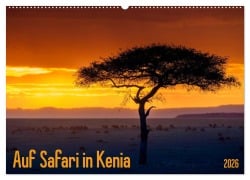 Cover-Bild zum Titel 'Auf Safari in Kenia 2026 (Wandkalender 2026 DIN A2 quer), CALVENDO Monatskalender' von 'Gerd-Uwe Neukamp'