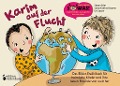 Cover-Bild zum Titel 'Karim auf der Flucht - Das Bilder-Erzählbuch für heimische Kinder und ihre neuen Freunde von weit her' von 'Sigrun Eder, Sonja Katrina Brauner, Evi Gasser'