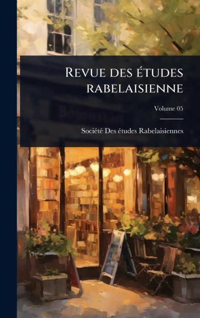 Revue des Ã(c)tudes rabelaisienne - 