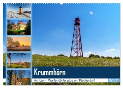 Cover-Bild zum Titel 'KRUMMHÖRN Achtzehn Warfendörfer plus ein Fischerdorf (Wandkalender 2027 DIN A2 quer), CALVENDO Monatskalender' von 'Andrea Dreegmeyer'