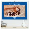 Retro Heimtiere (hochwertiger Premium Wandkalender 2024 DIN A2 quer), Kunstdruck in Hochglanz - Kattobello Kattobello