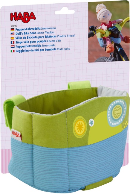 Puppen-Fahrradsitz Sommerwiese - 