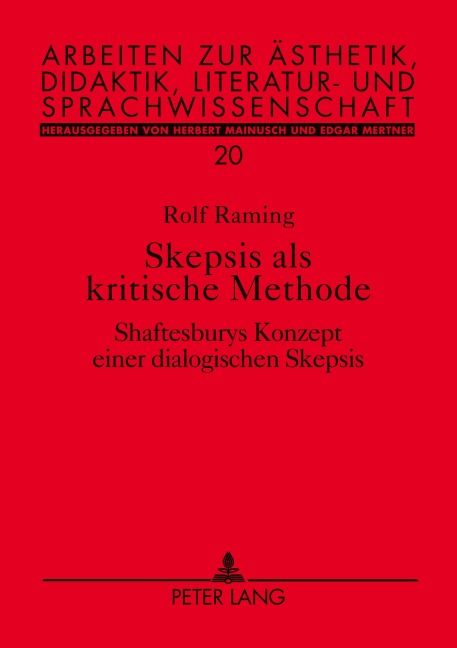 Skepsis als kritische Methode - Rolf Raming