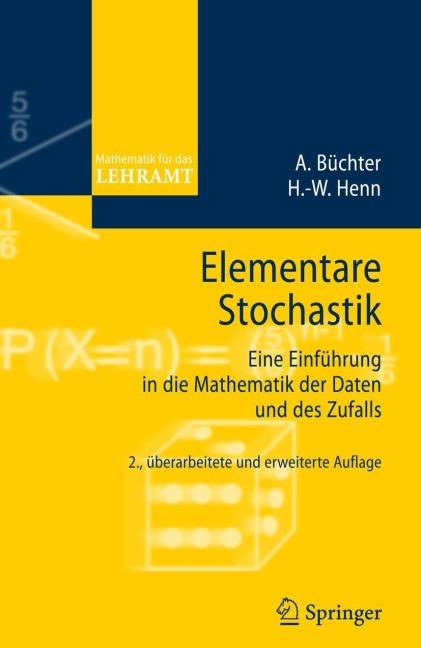 Elementare Stochastik - Hans-Wolfgang Henn, Andreas Büchter