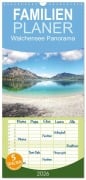 Cover-Bild zum Titel 'Familienplaner 2026 - Walchensee Panorama mit 5 Spalten (Wandkalender, 21 x 45 cm) CALVENDO' von 'Miriam Schwarzfischer'