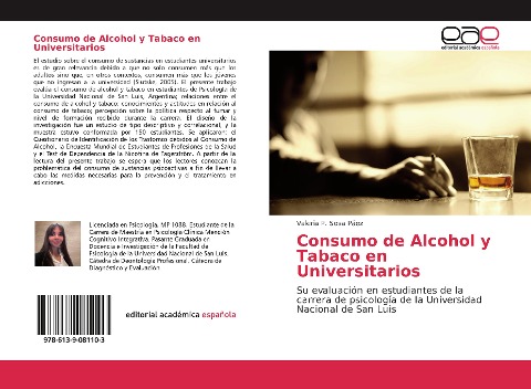 Consumo de Alcohol y Tabaco en Universitarios - Valeria P. Sosa Páez