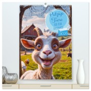 Putzige Tiere - Auf dem Bauernhof (hochwertiger Premium Wandkalender 2025 DIN A2 hoch), Kunstdruck in Hochglanz - Sell Pixs:Sell