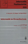 Cover-Bild zum Titel 'Informatik im Umweltschutz' von ''