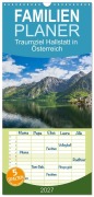 Cover-Bild zum Titel 'Familienplaner 2027 - Traumziel Hallstatt in Österreich mit 5 Spalten (Wandkalender, 21 x 45 cm) CALVENDO' von 'Andreas Völkel'