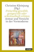 Cover-Bild zum Titel 'Freiwillig gewählt, gottgewollt oder schicksalhaft erlitten' von ''