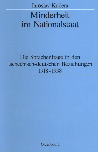Minderheit im Nationalstaat - Jaroslav Kucera