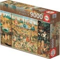 Educa Puzzle. The Garden of earthly Delights 9000Teile - 