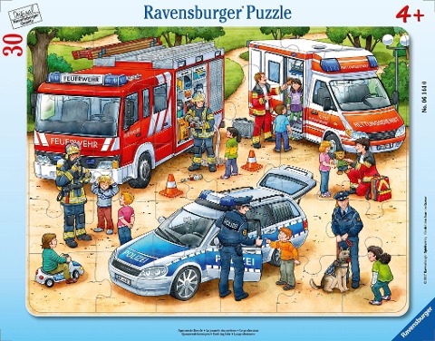 Spannende Berufe. Kinderpuzzle 30 Teile - 