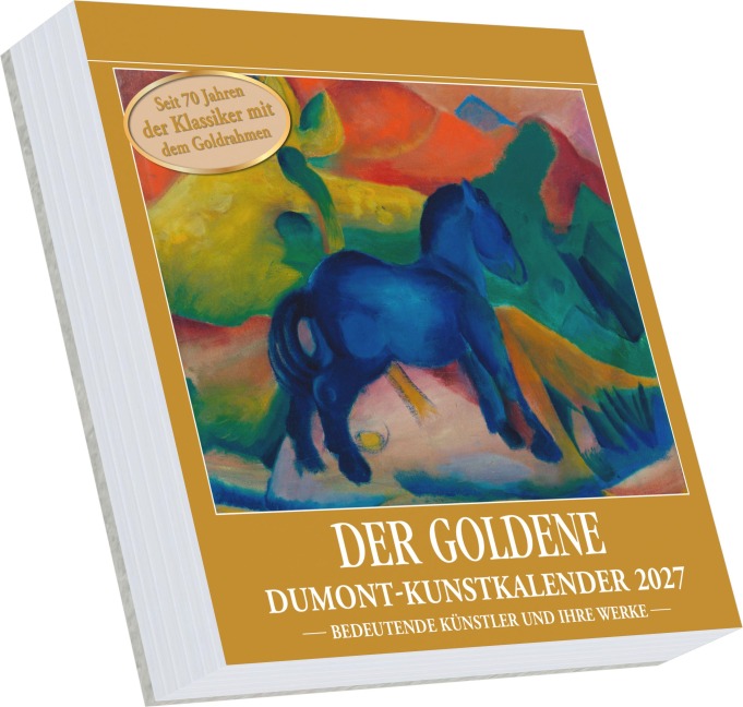 Der Goldene DUMONT-Kunstkalender 2027 - 
