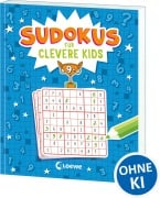 Cover-Bild zum Titel 'Sudokus für clevere Kids 9+ [blau]' von ''
