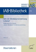 Cover-Bild zum Titel 'Geht die Arbeitslosenversicherung in Rente?' von 'Roman Lutz'