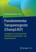 Cover-Bild zum Titel 'Praxiskommentar Transparenzgesetz (LTranspG RLP)' von ''