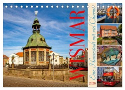 Cover-Bild zum Titel 'Wismar - Eine Hansestadt mit Charme (Tischkalender 2026 DIN A5 quer), CALVENDO Monatskalender' von 'Holger Felix'