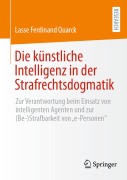 Cover-Bild zum Titel 'Die künstliche Intelligenz in der Strafrechtsdogmatik' von 'Lasse Ferdinand Quarck'