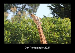 Cover-Bild zum Titel 'Der Tierkalender 2027 Fotokalender DIN A3' von 'Tobias Becker'