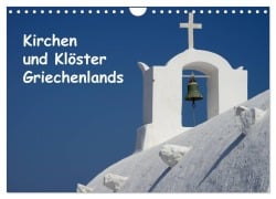 Cover-Bild zum Titel 'Kirchen und Klöster Griechenlands (Wandkalender 2026 DIN A4 quer), CALVENDO Monatskalender' von 'Helmut Westerdorf'