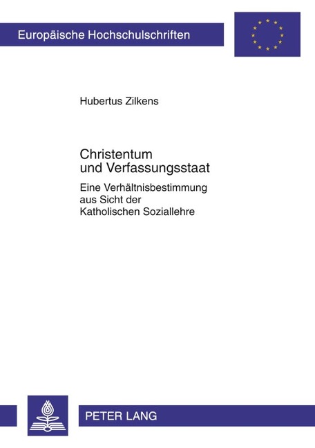 Christentum und Verfassungsstaat - Hubertus Zilkens