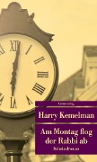 Cover-Bild zum Titel 'Am Montag flog der Rabbi ab' von 'Harry Kemelman'