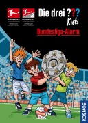 Cover-Bild zum Titel 'Die drei ??? Kids, Bundesliga-Alarm (drei Fragezeichen Kids)' von 'Boris Pfeiffer'
