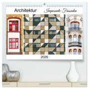 Cover-Bild zum Titel 'Architektur. Imposante Fassaden (hochwertiger Premium Wandkalender 2026 DIN A2 quer), Kunstdruck in Hochglanz' von 'Klaus Kolfenbach'