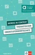 Cover-Bild zum Titel 'Words in context - Hybride Ausgabe allango' von 'Louise Carleton-Gertsch'