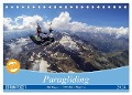 Paragliding - die Faszination des Fliegens (Tischkalender 2024 DIN A5 quer), CALVENDO Monatskalender - Andy Frötscher - Moments In Air