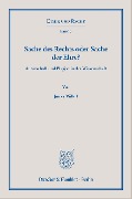 Sache des Rechts oder Sache der Ehre? - Jonas Völkel