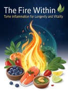 Cover-Bild zum Titel 'The Fire Within: Tame Inflammation for Longevity and Vitality' von 'Tarek Mohamed'