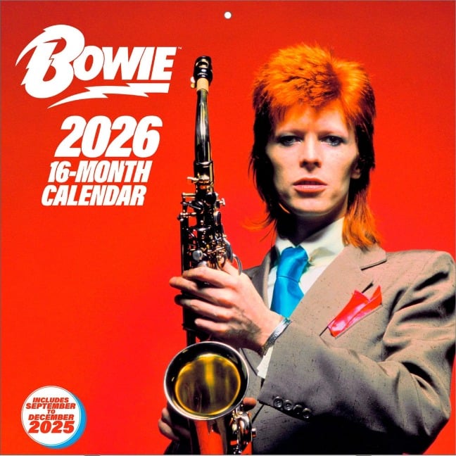 DAVID BOWIE - Broschürenkalender im Format 30 x 30 - 