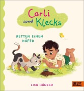 Cover-Bild zum Titel 'Carli und Klecks retten einen Käfer' von 'Lisa Hänsch'
