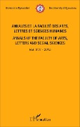Cover-Bild zum Titel 'Annales de la faculté des arts, lettres et sciences humaines Vol XVI - 2015' von 'Universite de Ngaoundere'