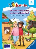 Beste Freundinnen auf dem Reiterhof - lesen lernen mit dem Leserabe - Erstlesebuch - Kinderbuch ab 7 Jahren - lesen üben 2. Klasse (Leserabe 2. Klasse) - Barbara Peters