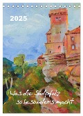 Was die Südpfalz so besonders macht (Tischkalender 2025 DIN A5 hoch), CALVENDO Monatskalender - Uschi Felix