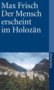 Cover-Bild zum Titel 'Der Mensch erscheint im Holozän' von 'Max Frisch'