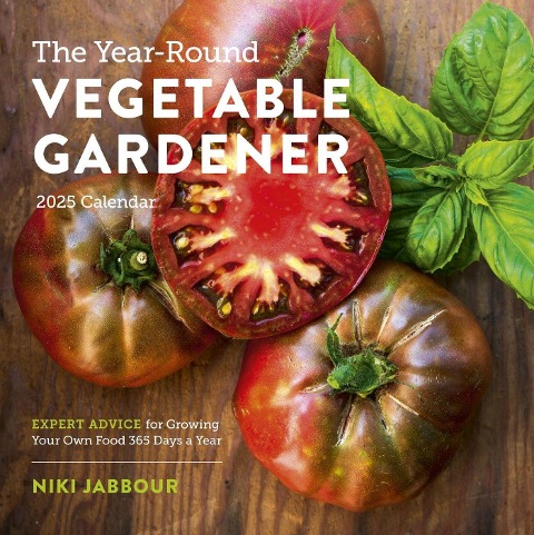 The Year-Round Vegetable Gardener Wall Calendar 2025 - Niki Jabbour, Workman Calendars