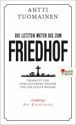 Cover-Bild zum Titel 'Die letzten Meter bis zum Friedhof' von 'Antti Tuomainen'