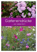 Garteneindrücke (Wandkalender 2024 DIN A3 hoch), CALVENDO Monatskalender - Manuela Falke