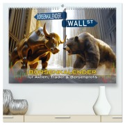 Cover-Bild zum Titel 'Börsenkalender - der Kalender für Aktien, Trader und Börsenprofis. (hochwertiger Premium Wandkalender 2026 DIN A2 quer), Kunstdruck in Hochglanz' von 'Mb Fotografie'