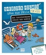 Cover-Bild zum Titel 'Sherlock für Kids - Löse die Fälle - Der verschwundene Schatz der Gräfin' von 'Sandra Lebrun'