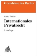 Cover-Bild zum Titel 'Internationales Privatrecht' von 'Abbo Junker'